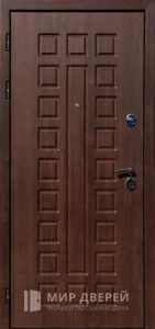 Железная входная дверь уличная №7 внутренняя - фото