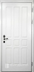 Входная дверь с МДФ панелями в квартиру №33 внешняя - фото