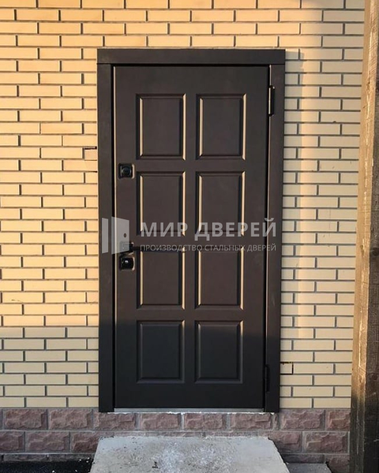 Входная дверь МДФ под покраску - фото
