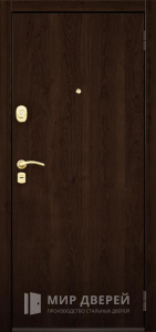 Металлическая дверь ламинат №72 - фото вид снаружи