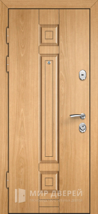 Дверь металлическая входная белая снаружи №7 - фото вид изнутри
