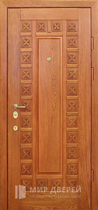 Входная металлическая дверь из массива дуба №10 - фото №1