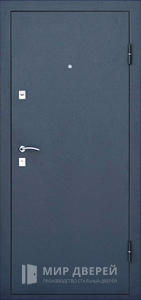 Металлическая дверь с тремя контурами уплотнения №26 - фото вид снаружи