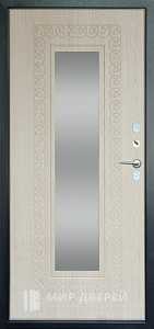 Взломостойкая входная дверь в дом цвет антик серебро №23 - фото №2
