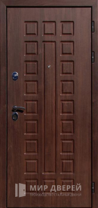 Входная дверь одностворчатая для дачи №1 - фото вид снаружи