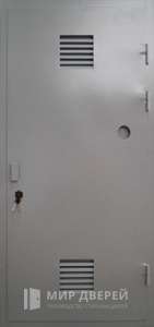 Техническая дверь для бойлерной №3 - фото вид снаружи