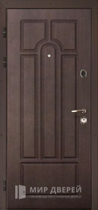 Входная дешевая дверь с МДФ №310 - фото вид изнутри