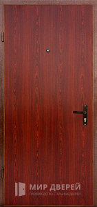 Дверь с антивандальным покрытием для дома №15 - фото вид изнутри