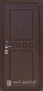 Дверь входная трехконтурная металлическая №10 - фото вид снаружи